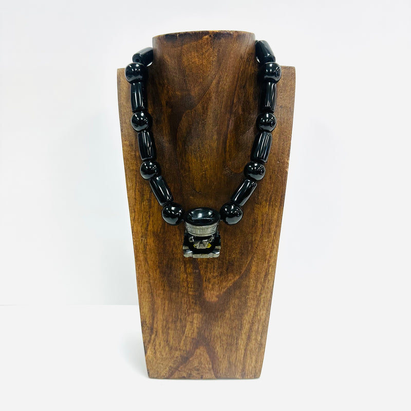 Necklace - Obsidian
