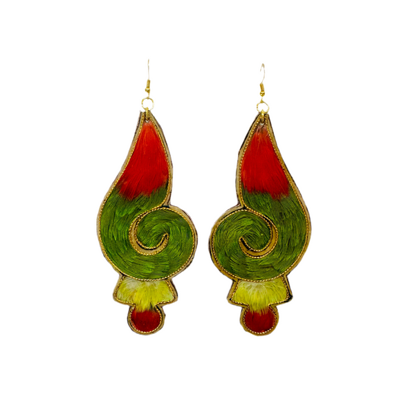 Feather Earrings - Palabra Florida 1