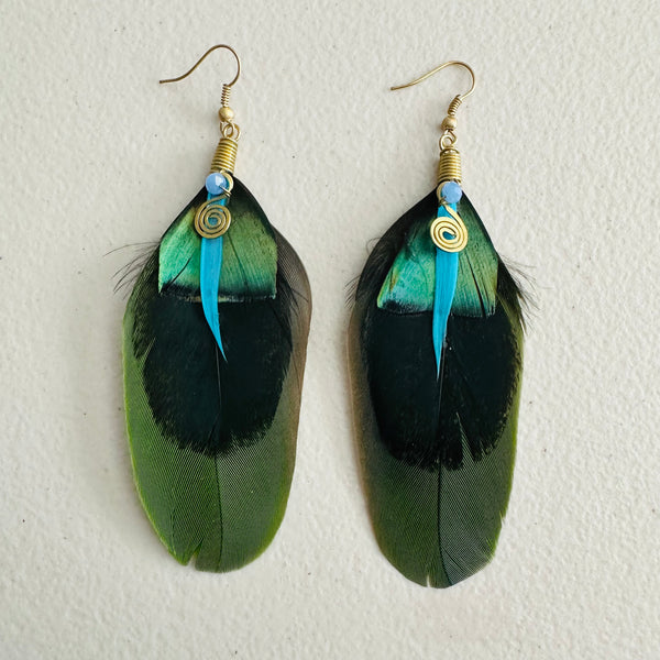 Feather Earrings(Medium) 64