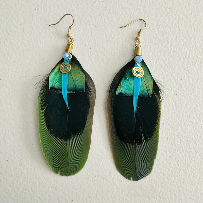 Feather Earrings(Medium) 64