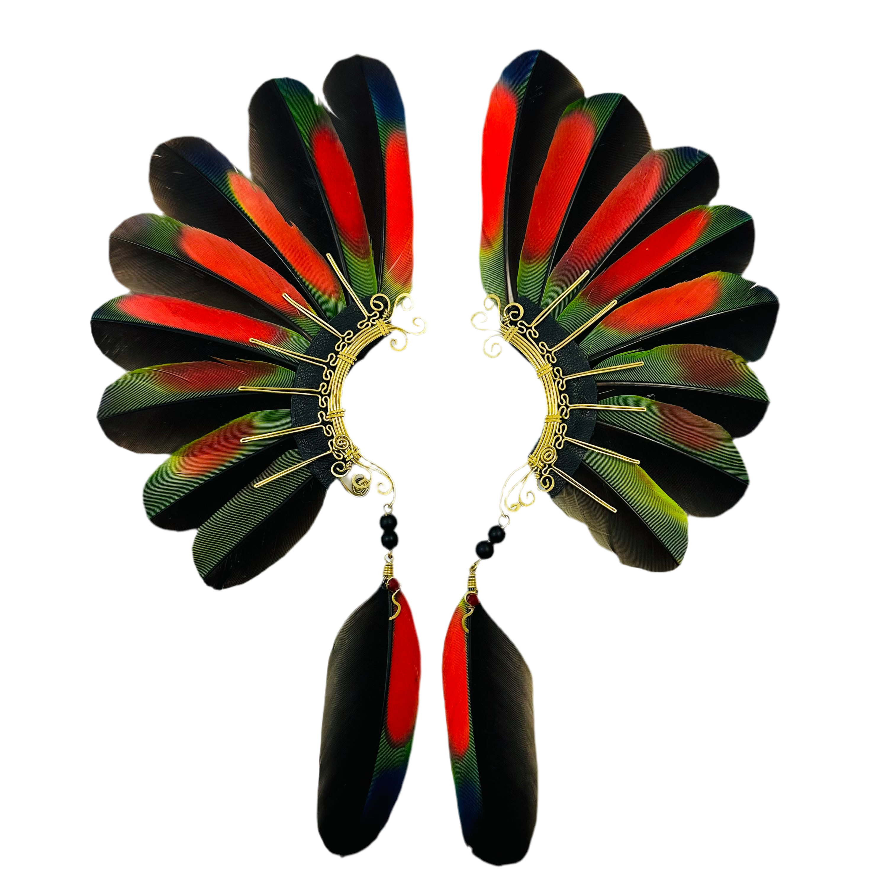 Feather wing cuff Earrings 1080