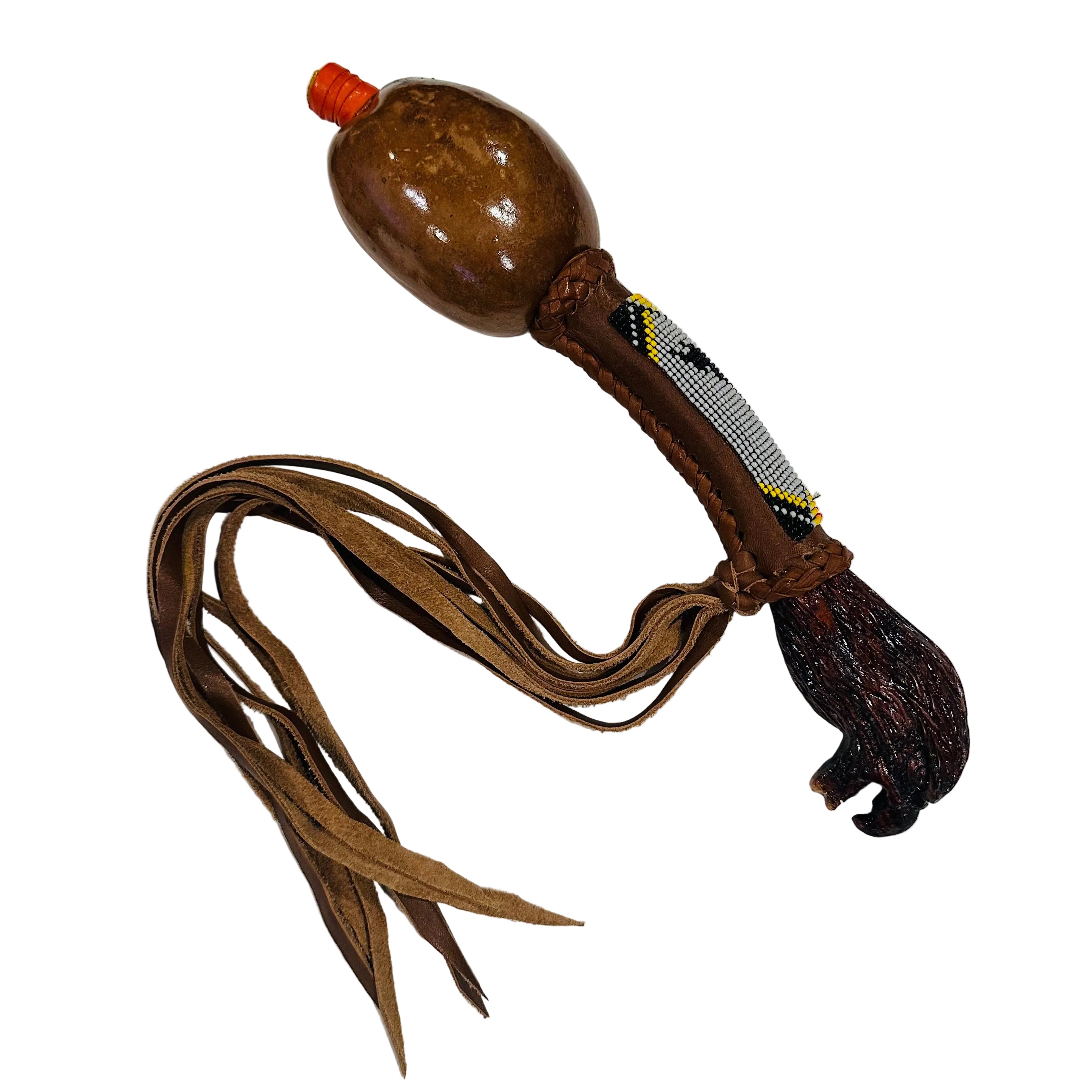 Dance - Gourd Sonaja (Rattle) - Beaded 13