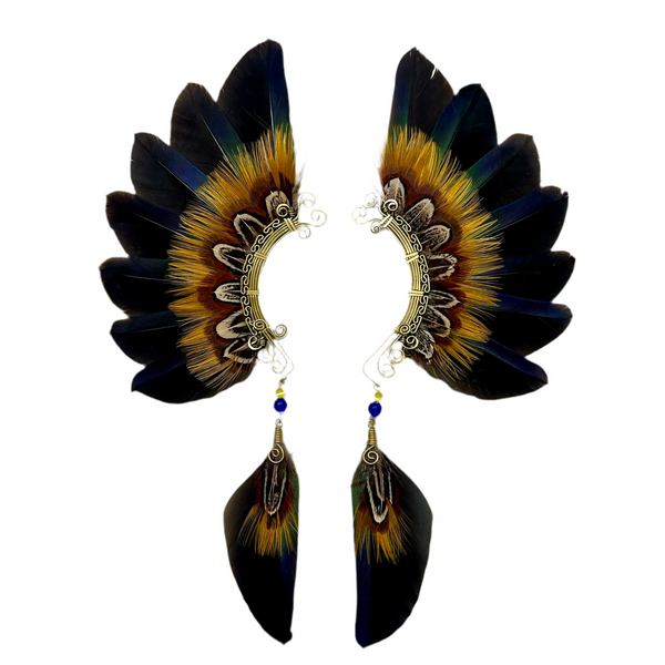 Feather wing cuff Earrings 1114