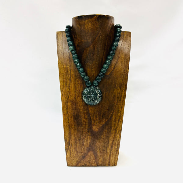 Necklace - Guatamala Jade peyote