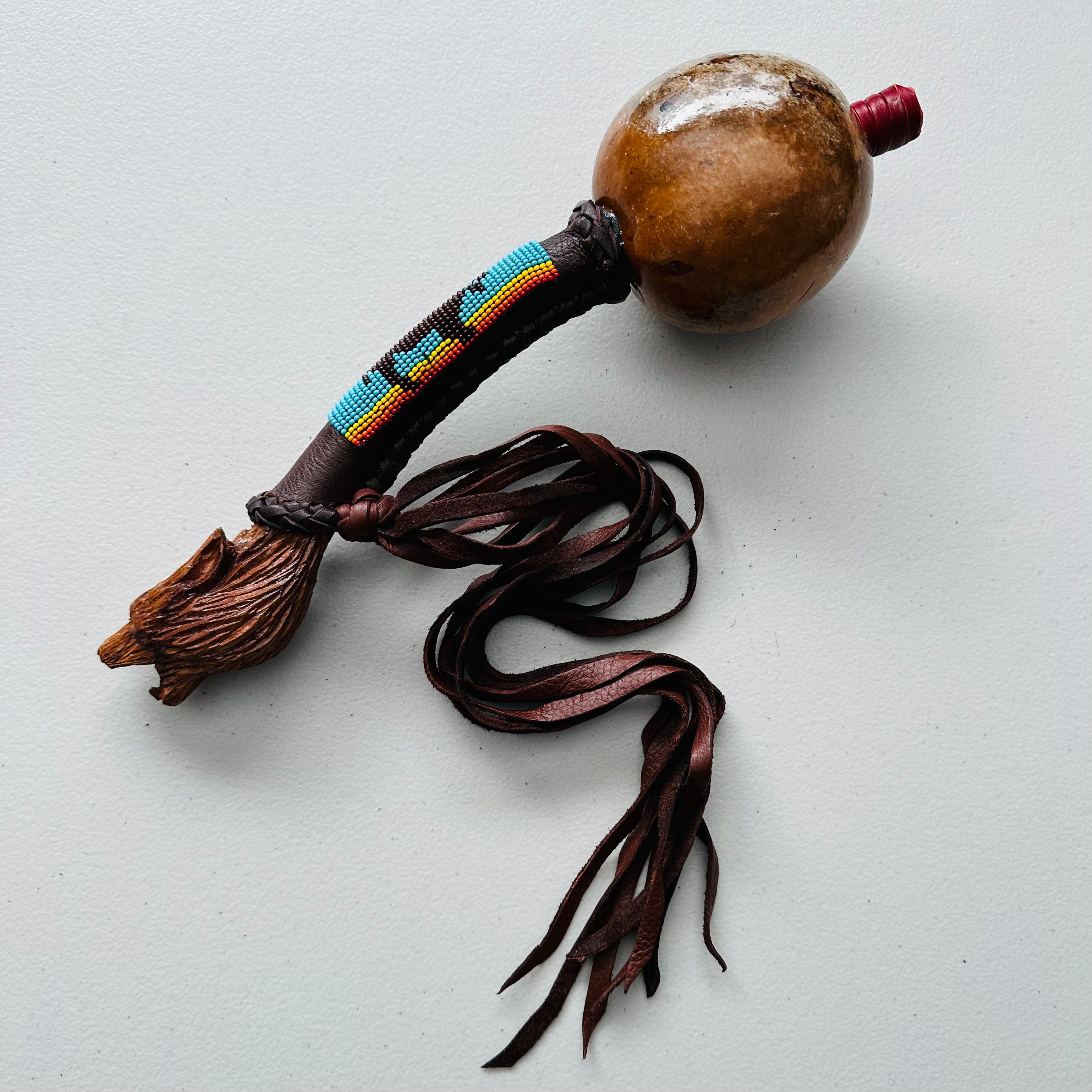 Aztec Dance Rattle 41 – Tochtli Cultural Wear