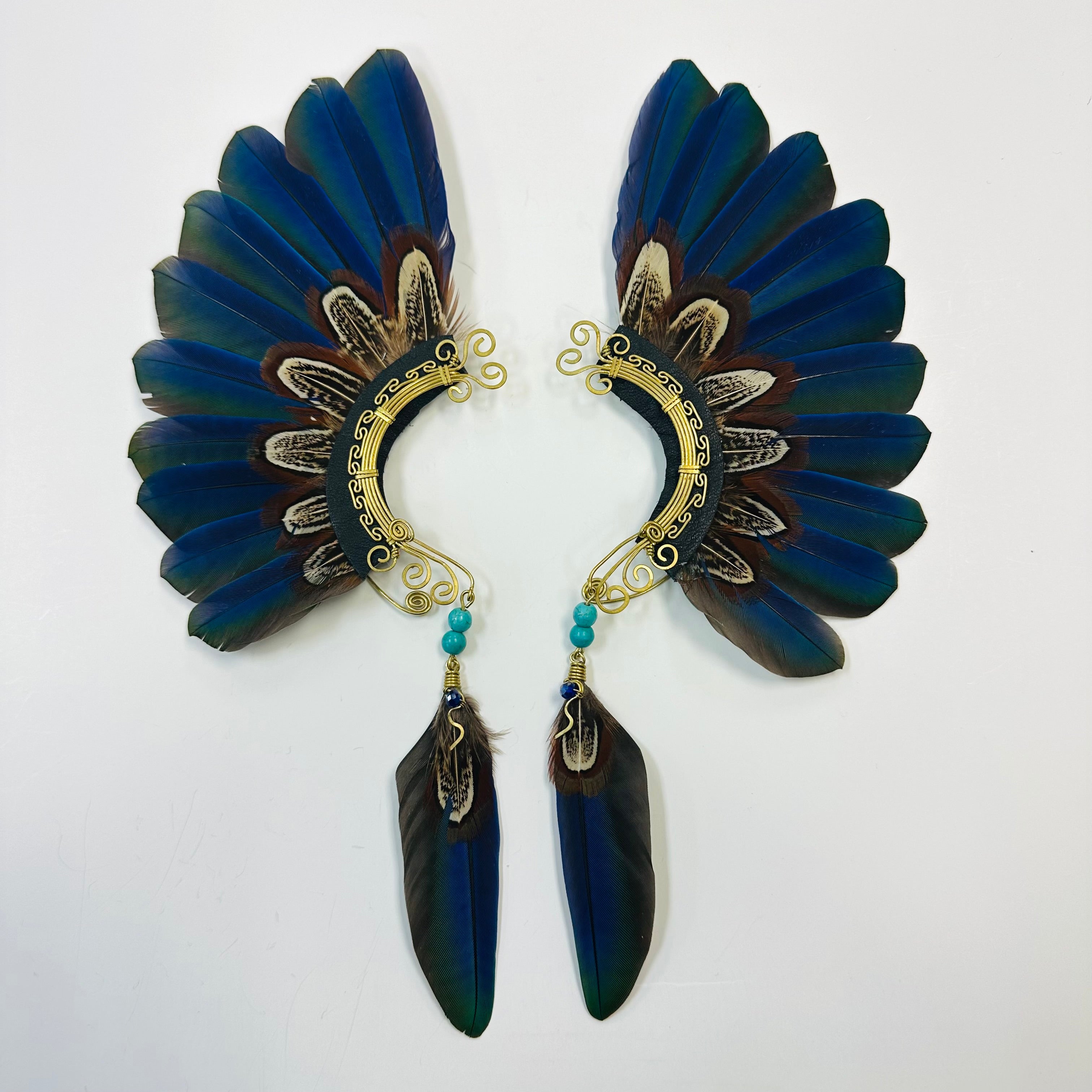 Feather wing cuff Earrings 1070
