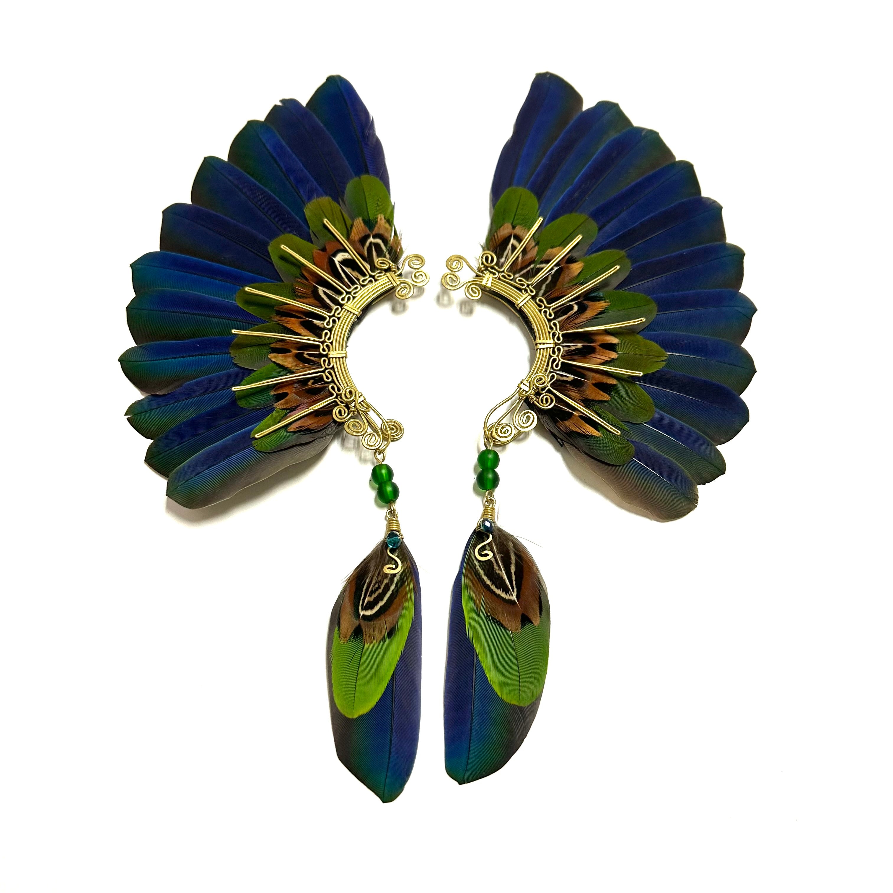 Feather wing cuff Earrings 1104