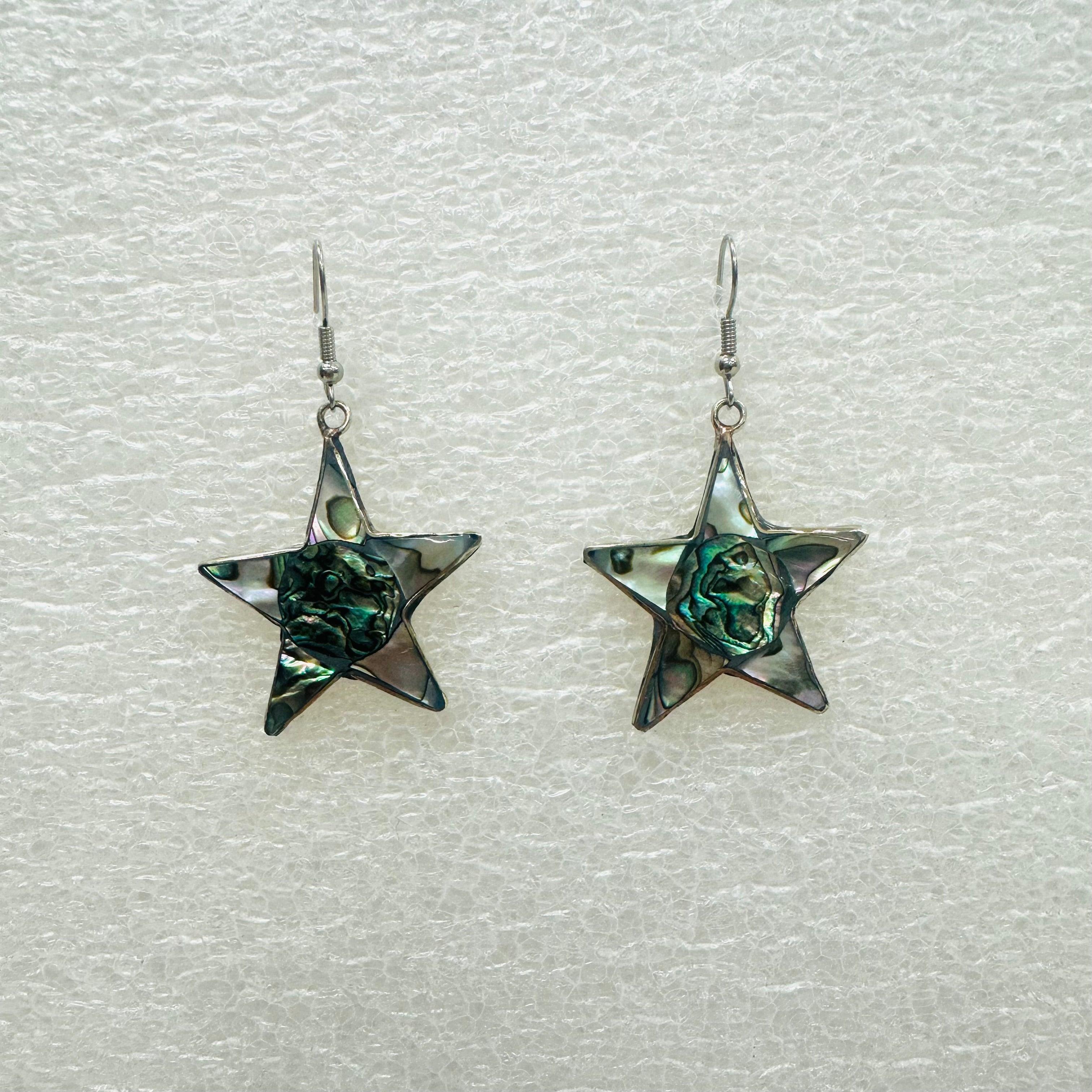 Abalone Earrings - Small