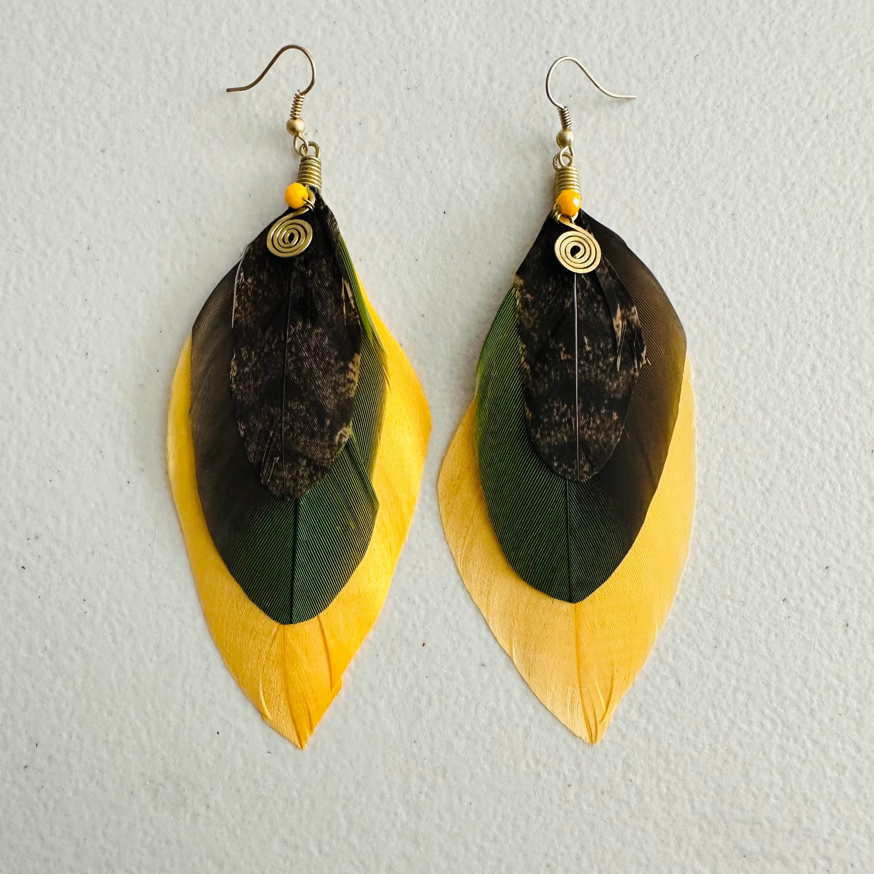 Feather Earrings(Medium) 59