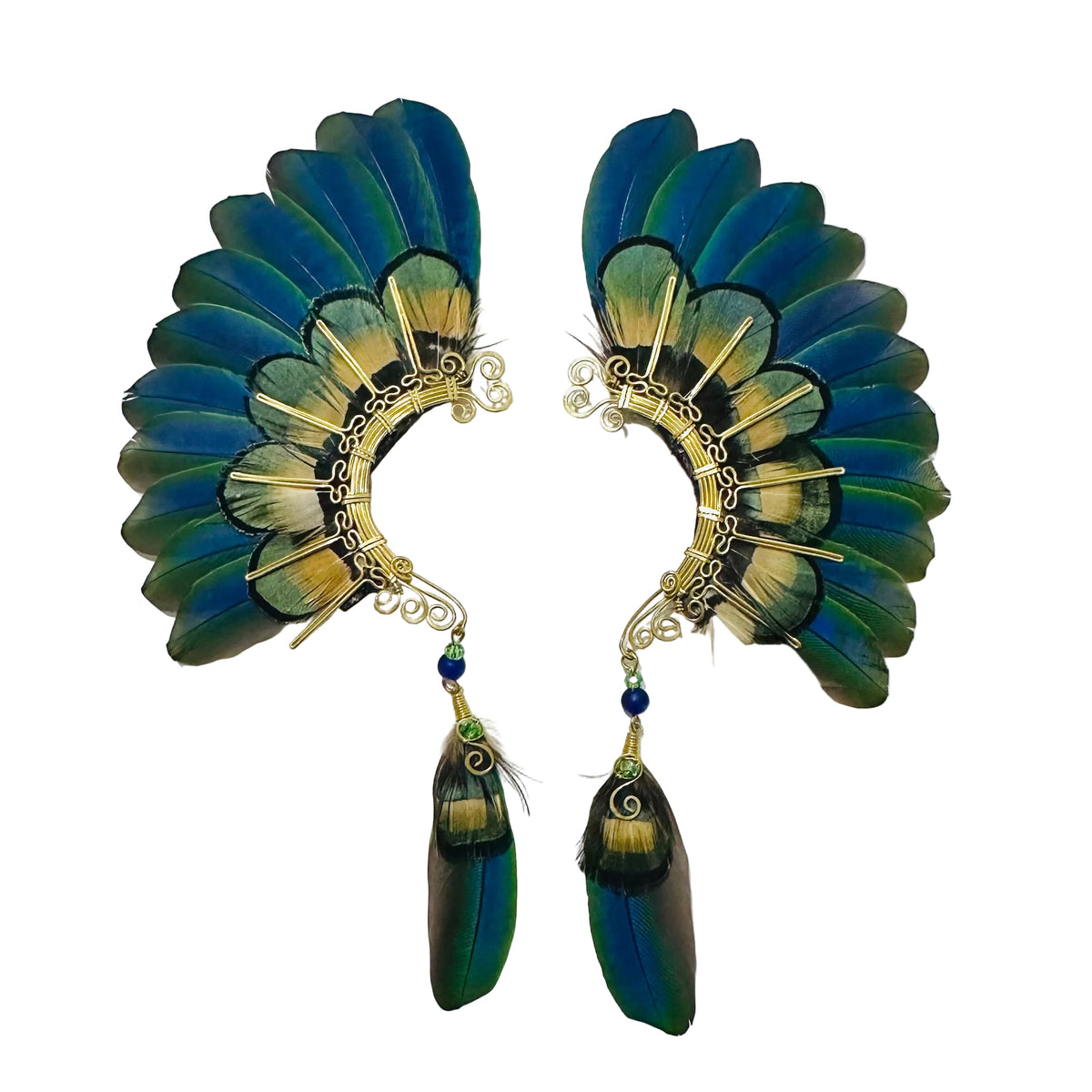 Feather wing cuff Earrings 1301
