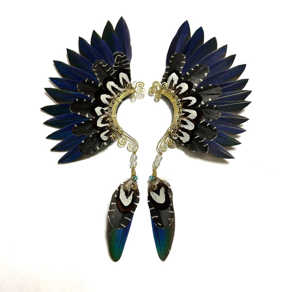 (Copy) Feather wing cuff Earrings 1100
