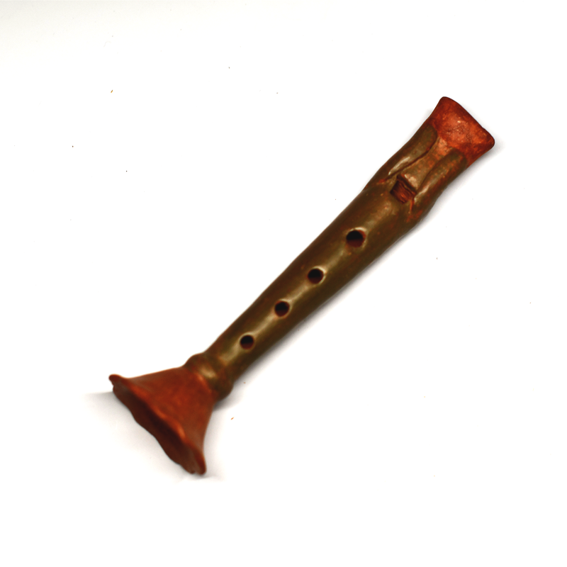 Clay Flute - Tezcatlipoca - 13