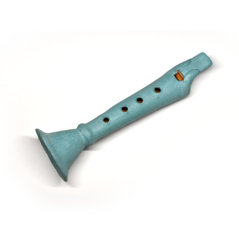Clay Flute - Tezcatlipoca - 12