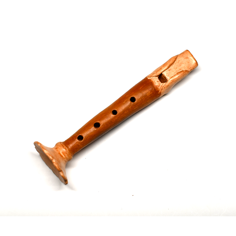 Clay Flute - Tezcatlipoca - 6