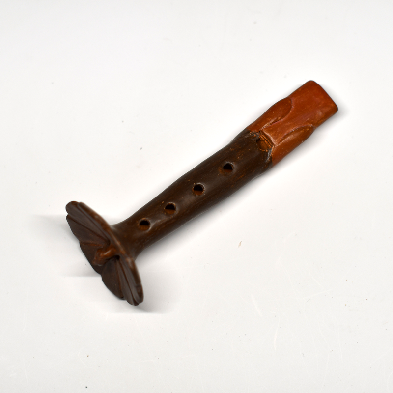 Clay Flute - Tezcatlipoca - 8