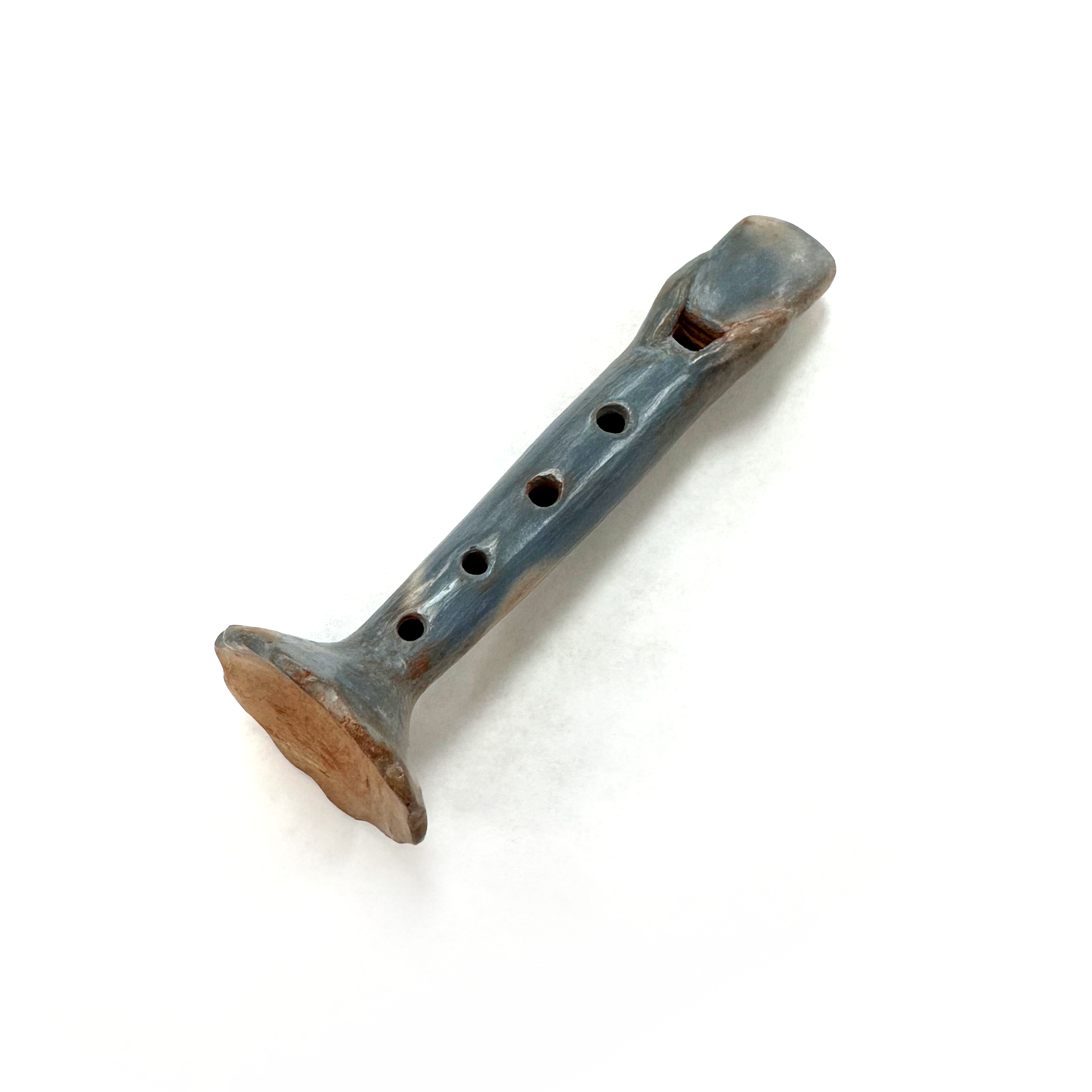 Clay Flute - Tezcatlipoca - 4