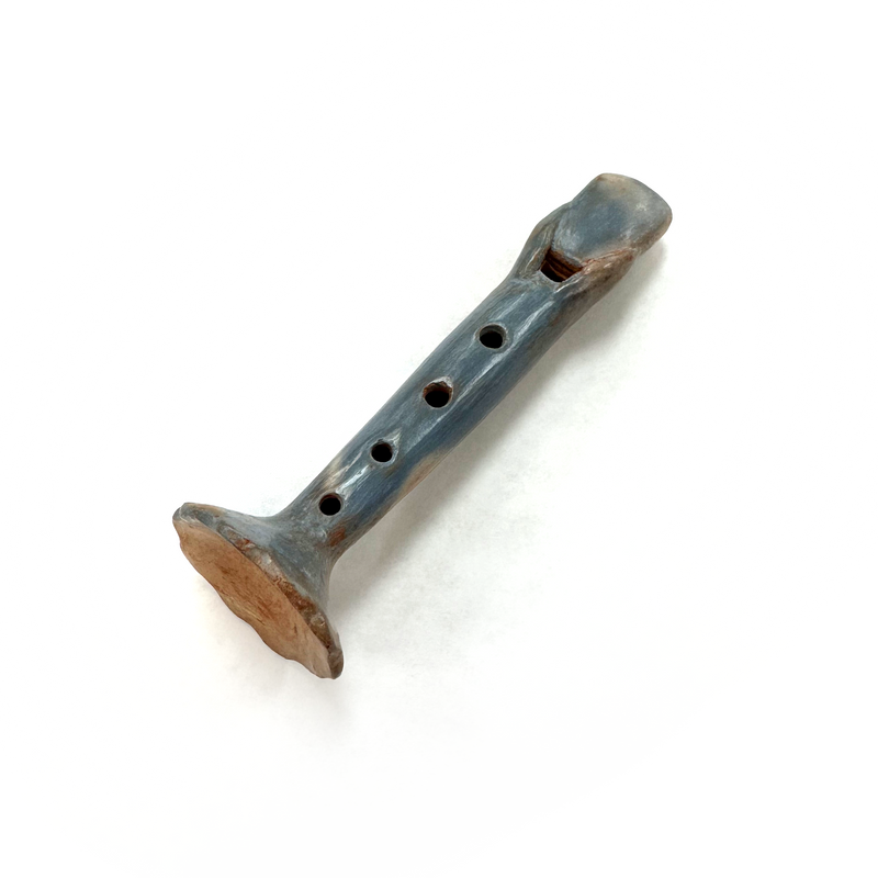 Clay Flute - Tezcatlipoca - 4