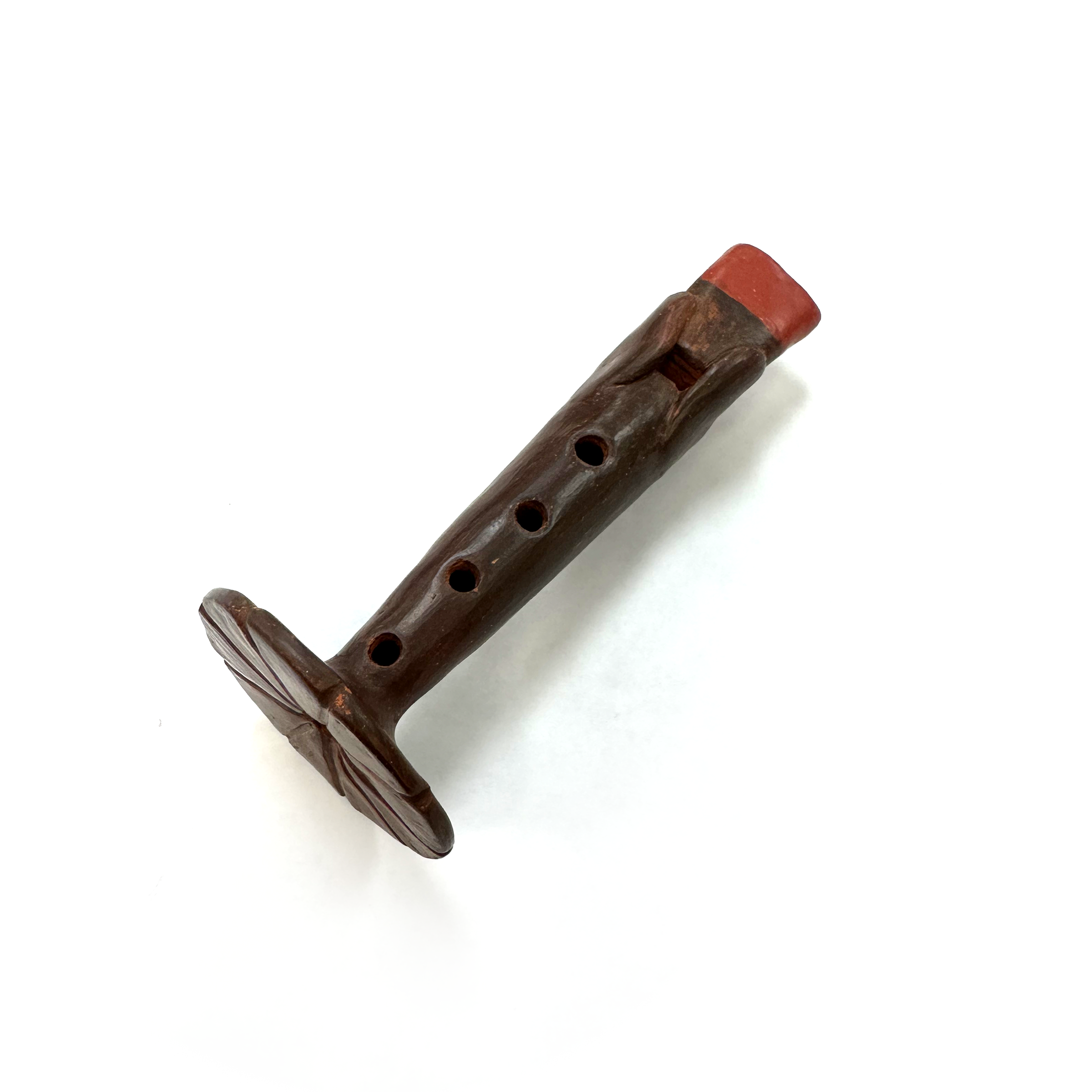 Clay Flute - Tezcatlipoca - 3