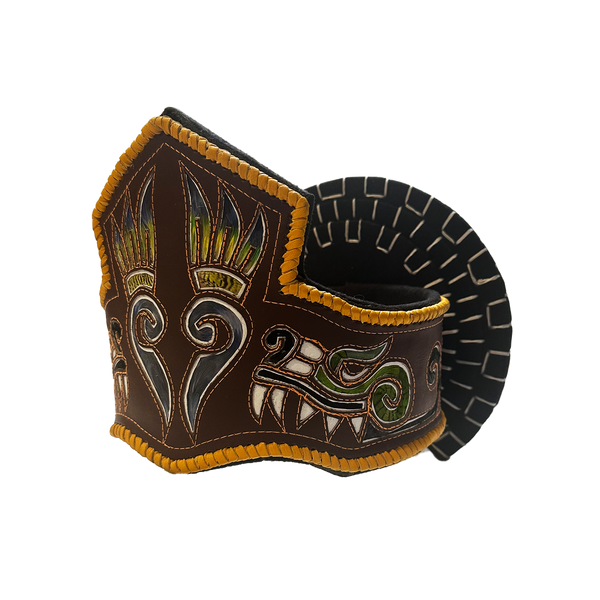 Aztec Head Dress - Copilli 18 Tochtli Cultural Wear Aztec Head Dress - Copilli 18 Tochtli Cultural Wear