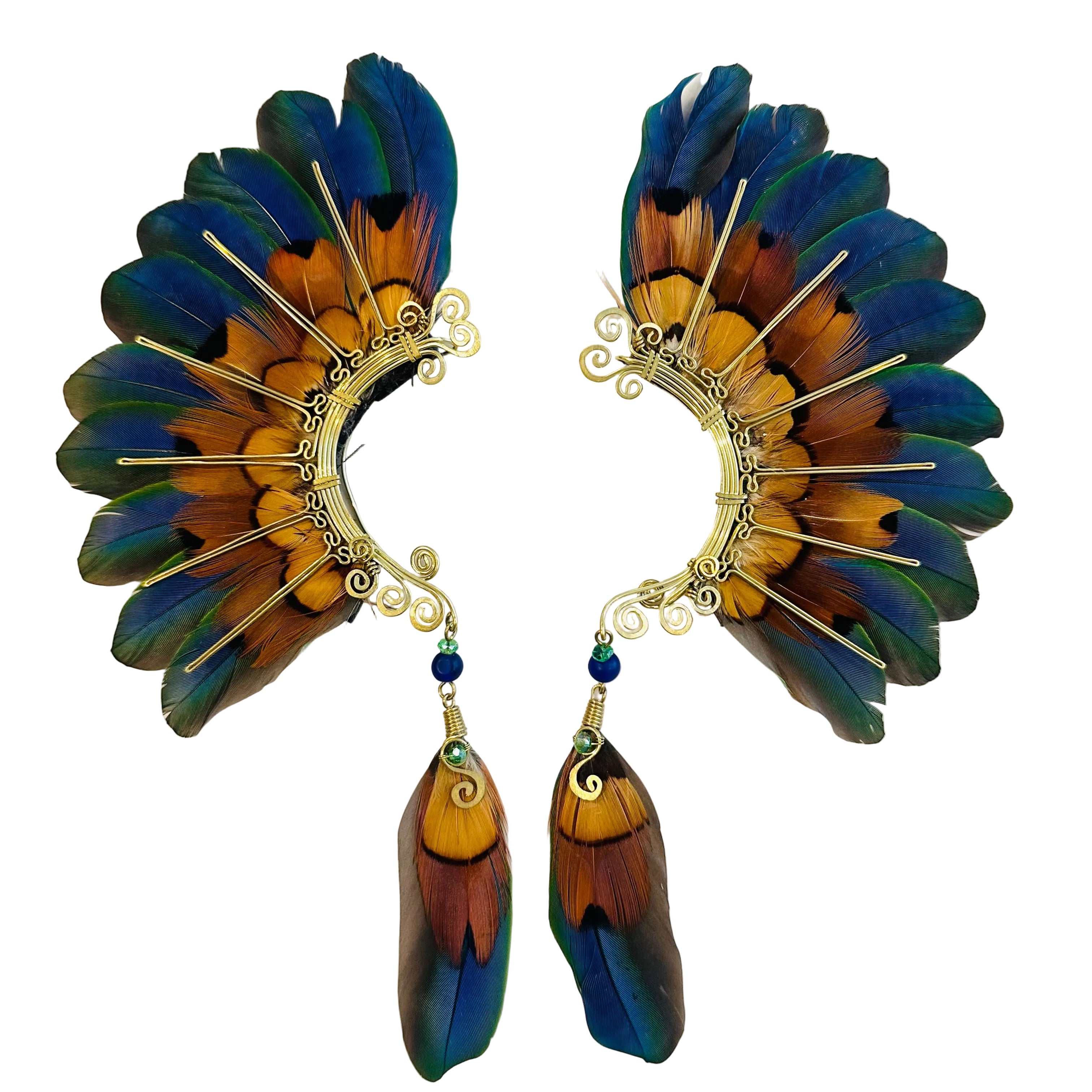 Feather wing cuff Earrings 1282