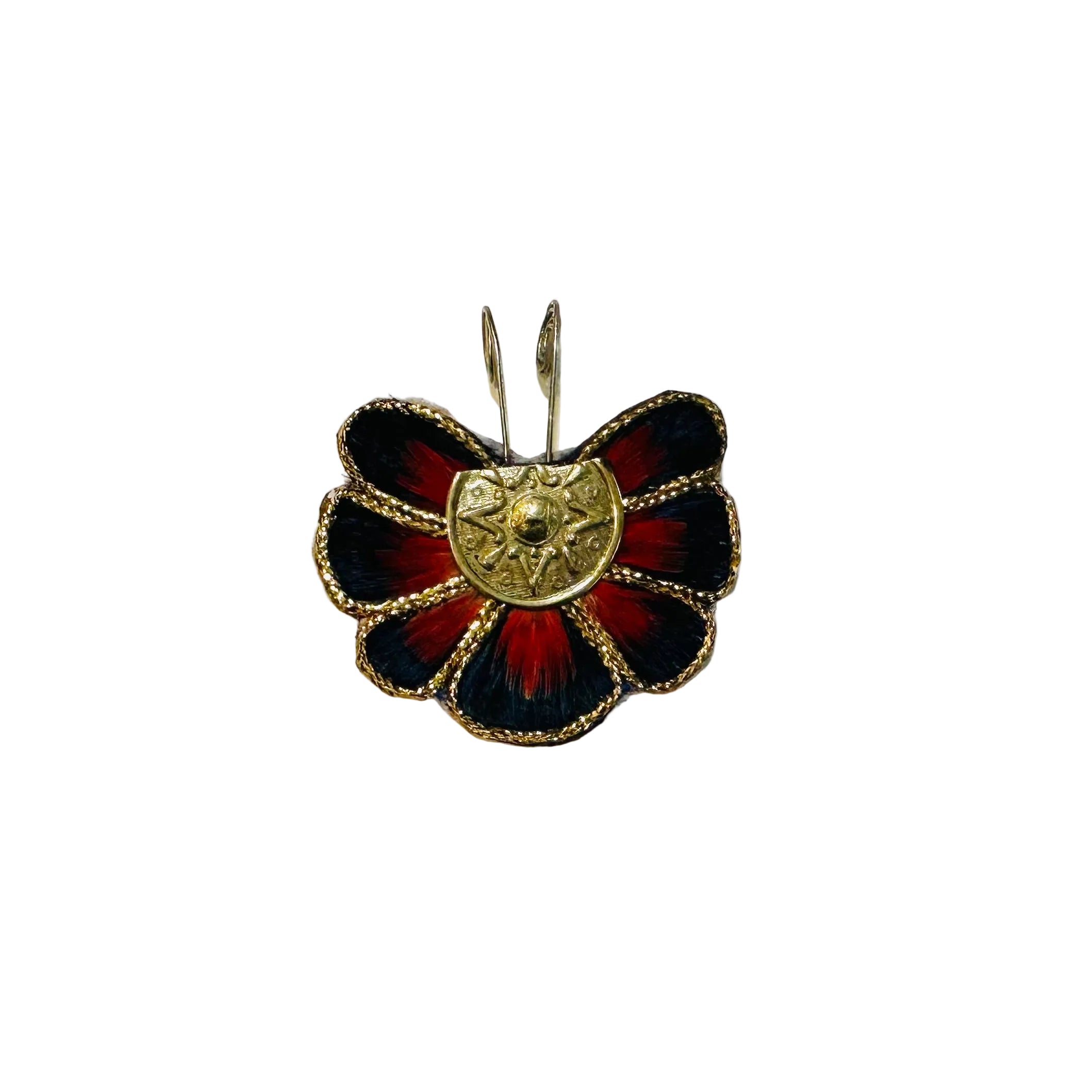 Nose Rings - 17 septum nose ring inspired by Nahuatl narigueras