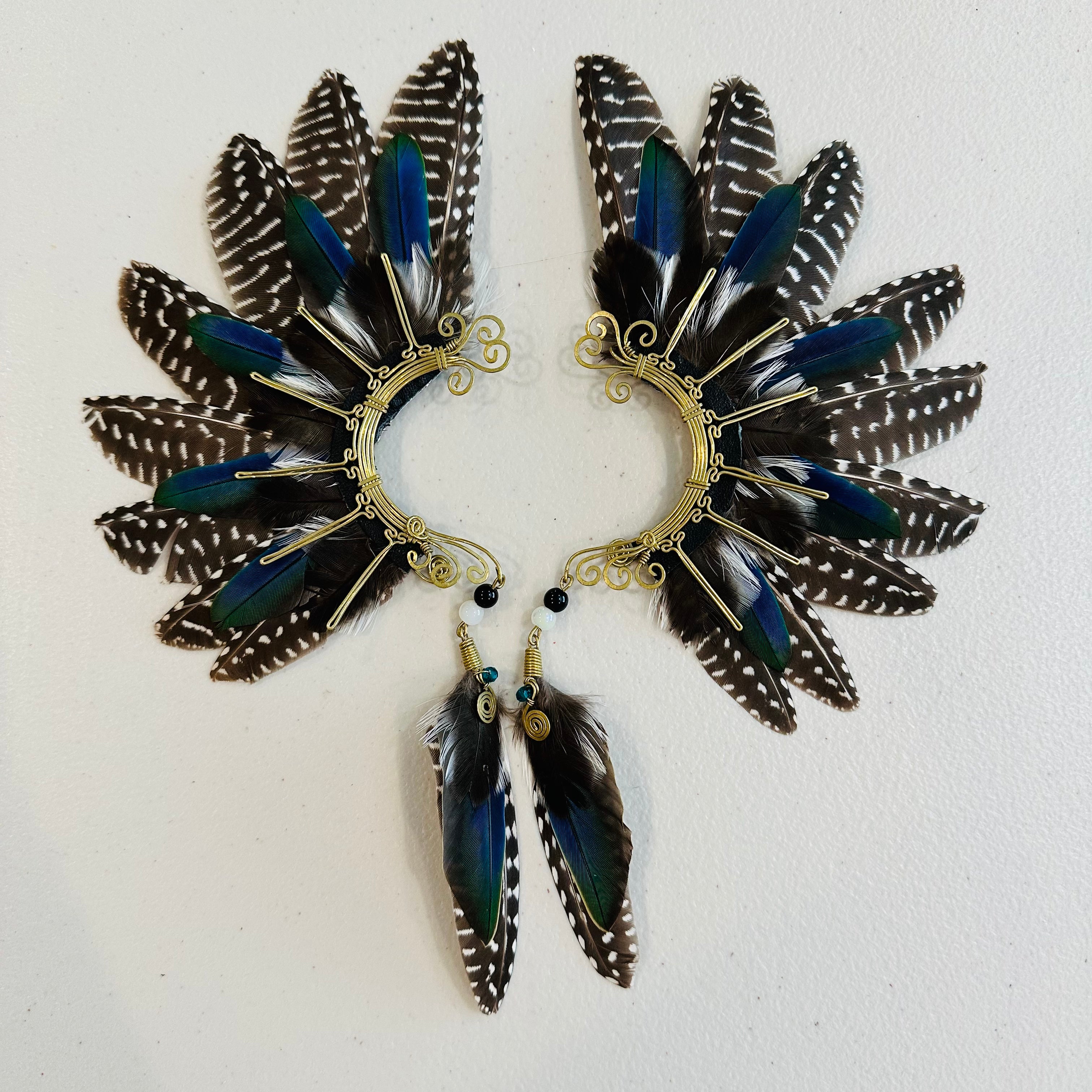 Feather wing cuff Earrings 927