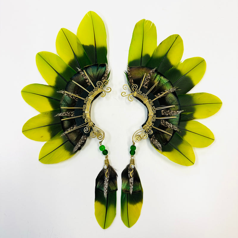 Feather wing cuff Earrings 1074