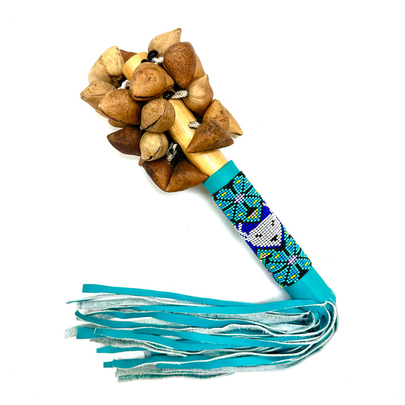 Dance - Sonaja (Rattle) - Ayoyotes w/ beads 44