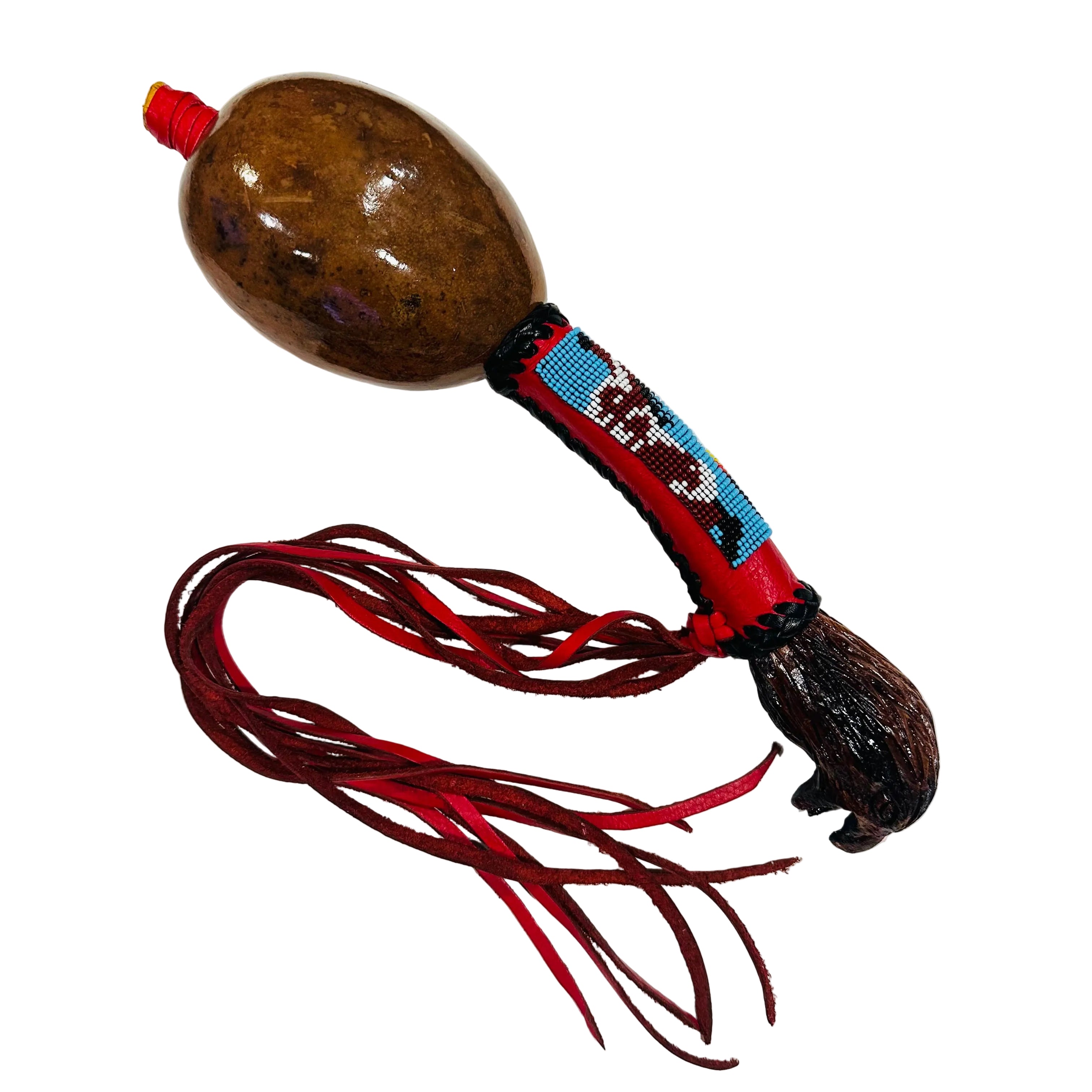 Dance - Gourd Sonaja (Rattle) - Beaded 3
