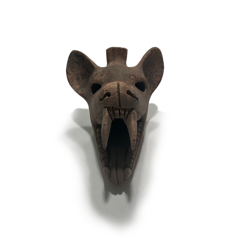 Clay Death Whistle - Coyote