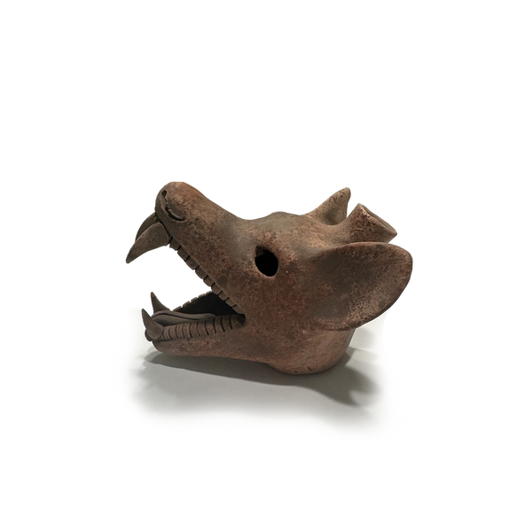 Clay Death Whistle - Coyote