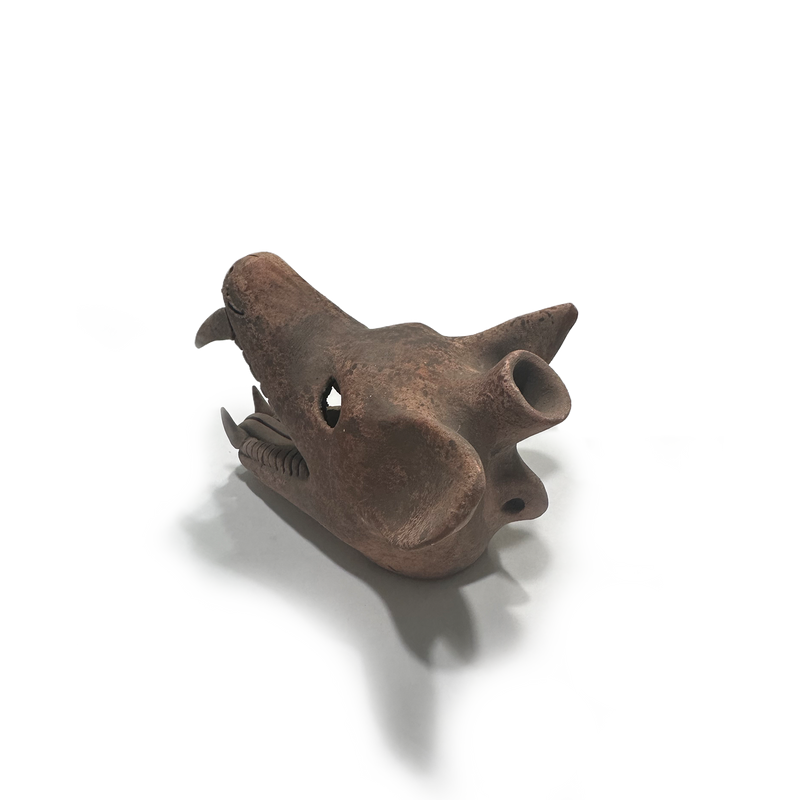 Clay Death Whistle - Coyote