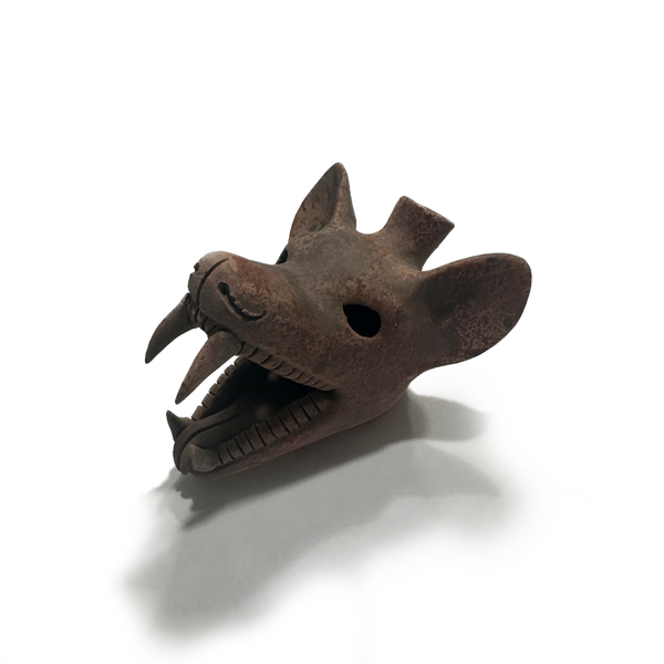 Clay Death Whistle - Coyote