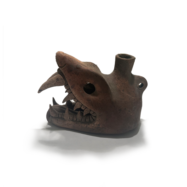 Clay Death Whistle - Snake