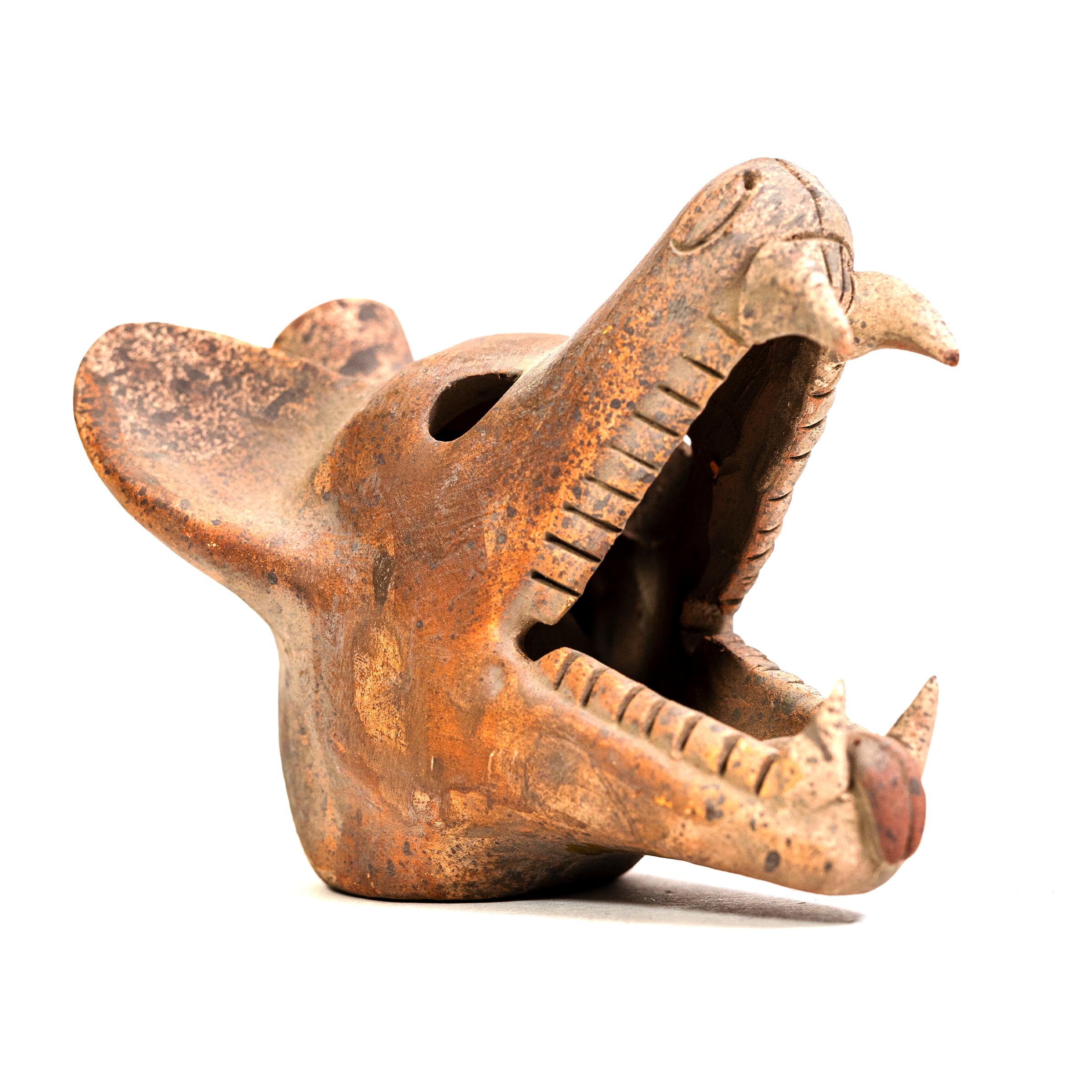 Clay Death Whistle - Coyote