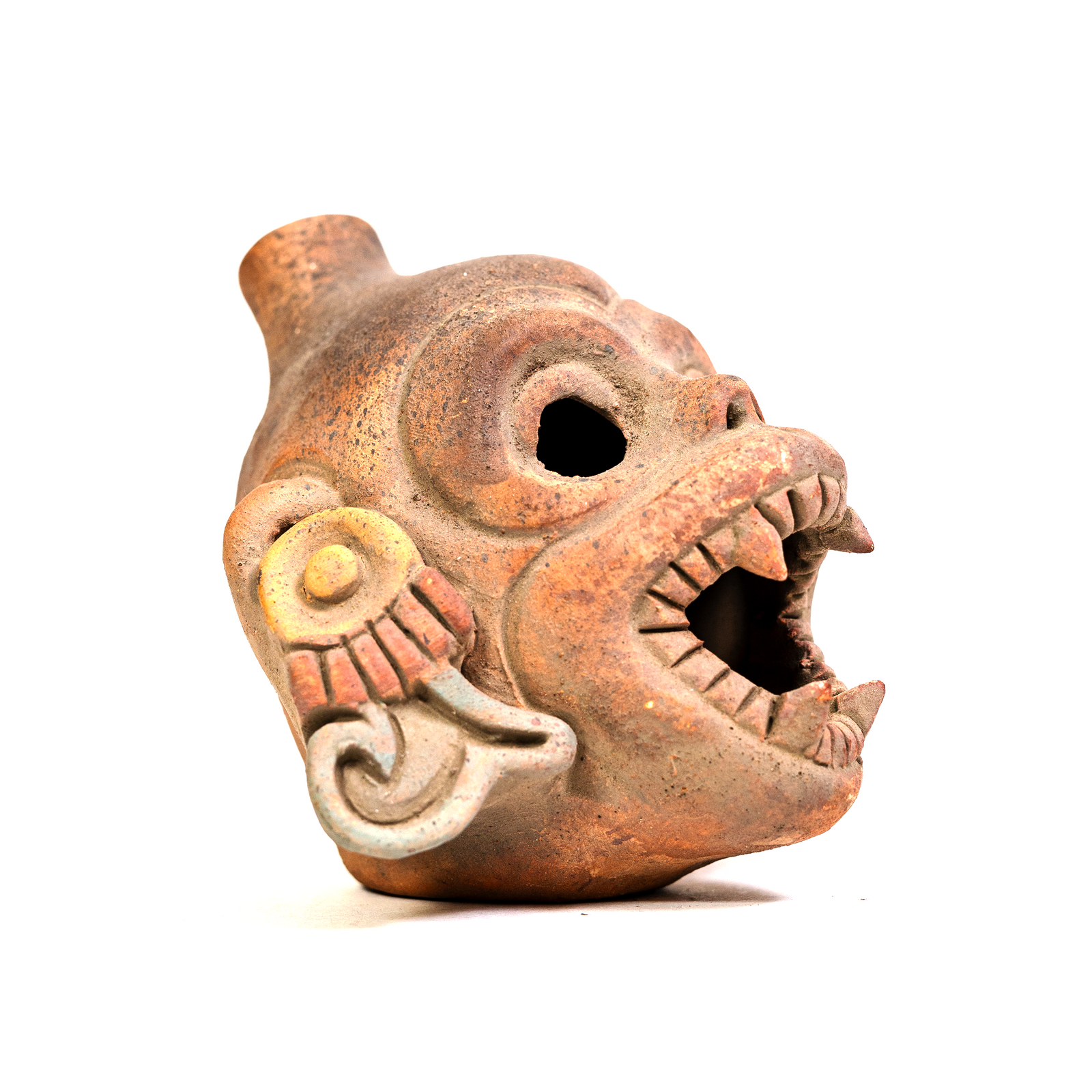 Clay Death Whistle - Monkey – Tochtli Cultural Wear