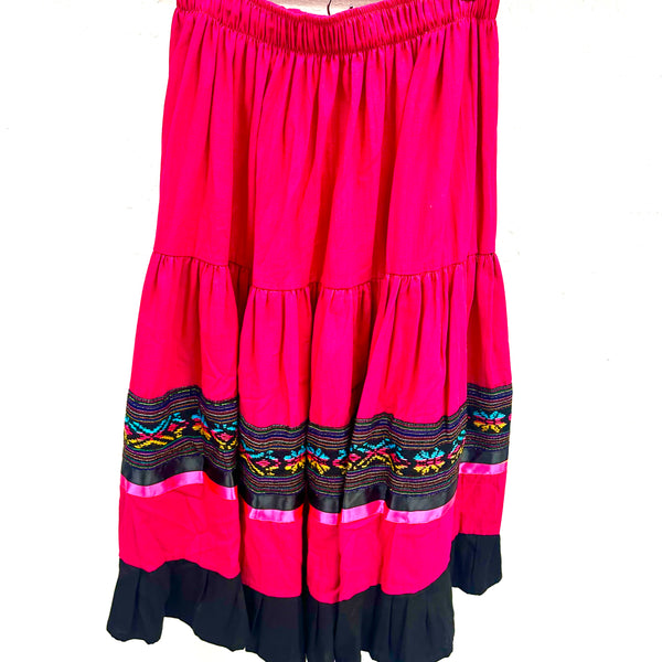 Skirt - Pink/Black