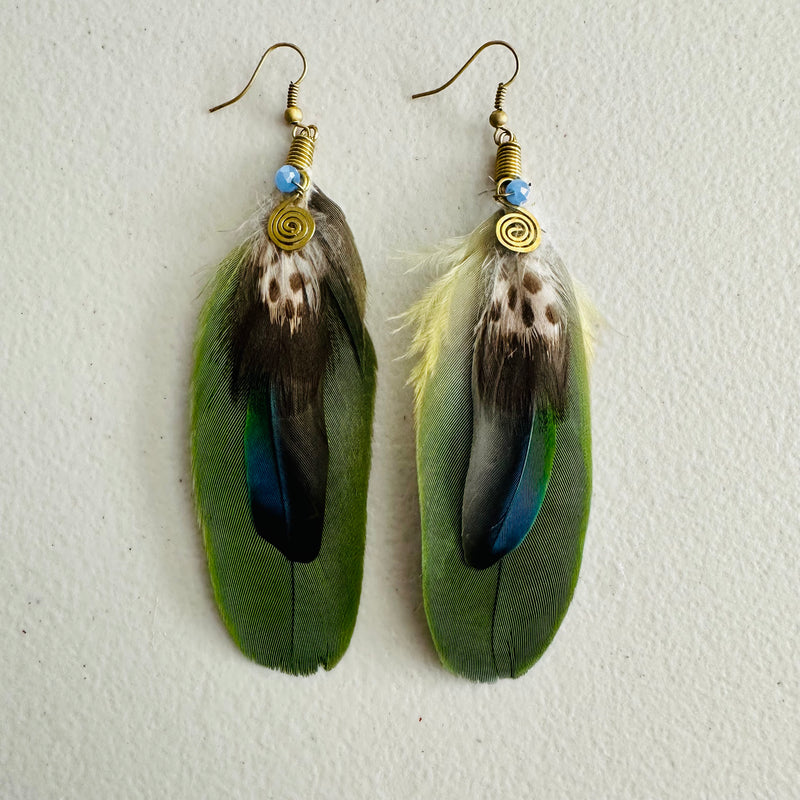 Feather Earrings(Medium) 58