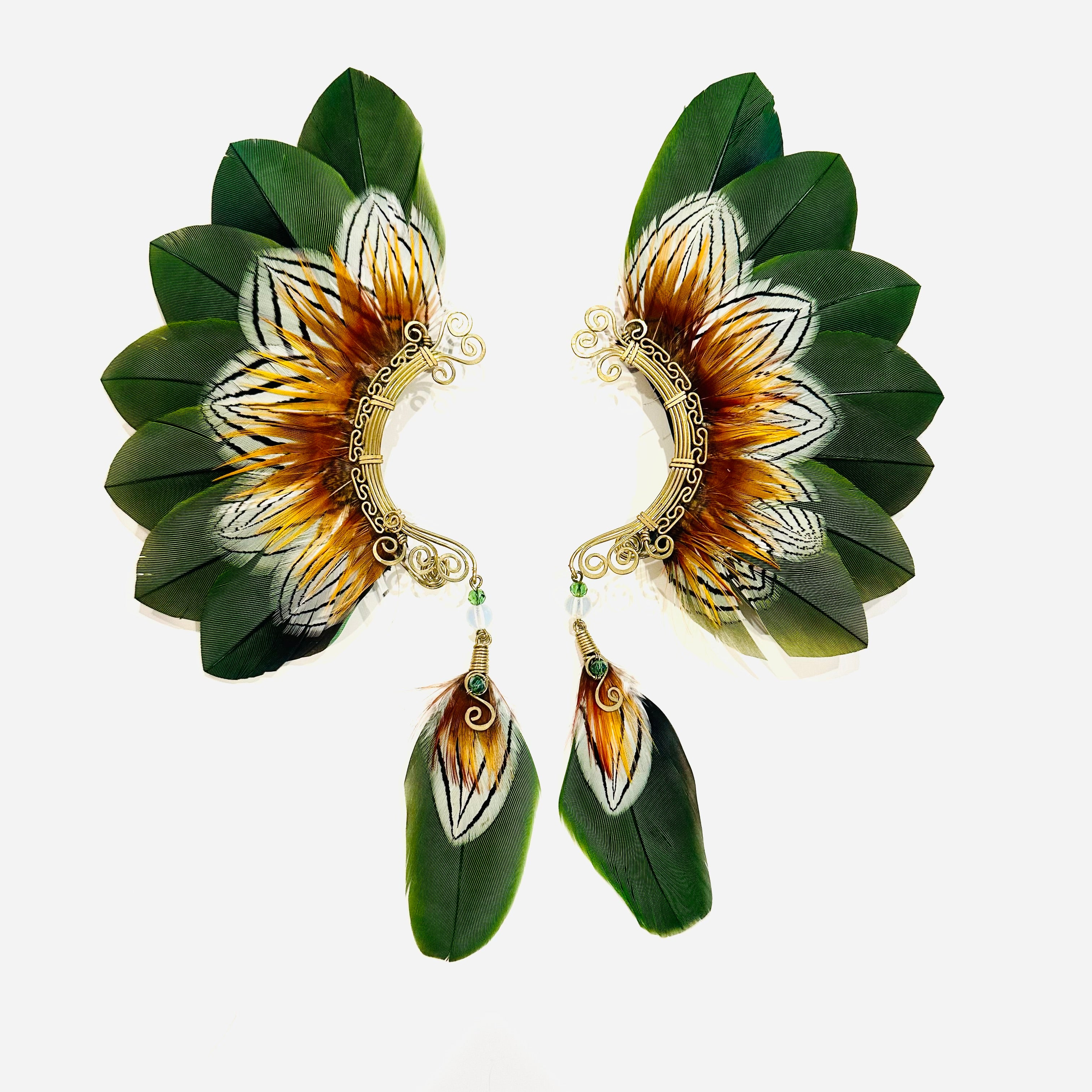 Feather wing cuff Earrings 1151
