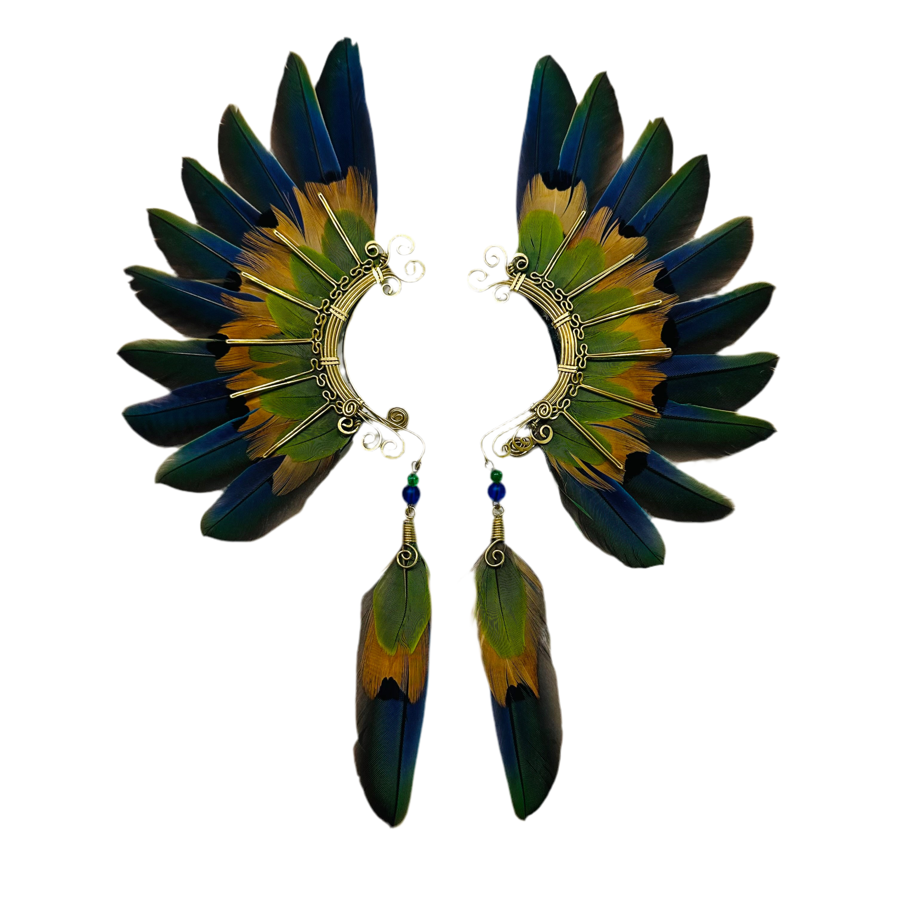 Feather wing cuff Earrings 1124