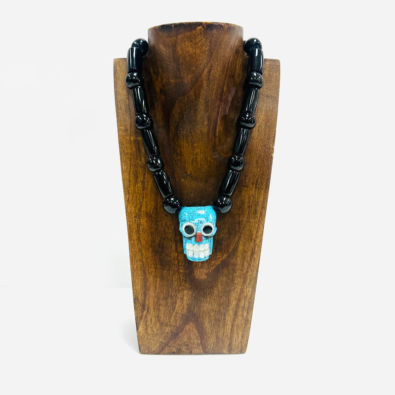 Necklace - Obsidian Mask