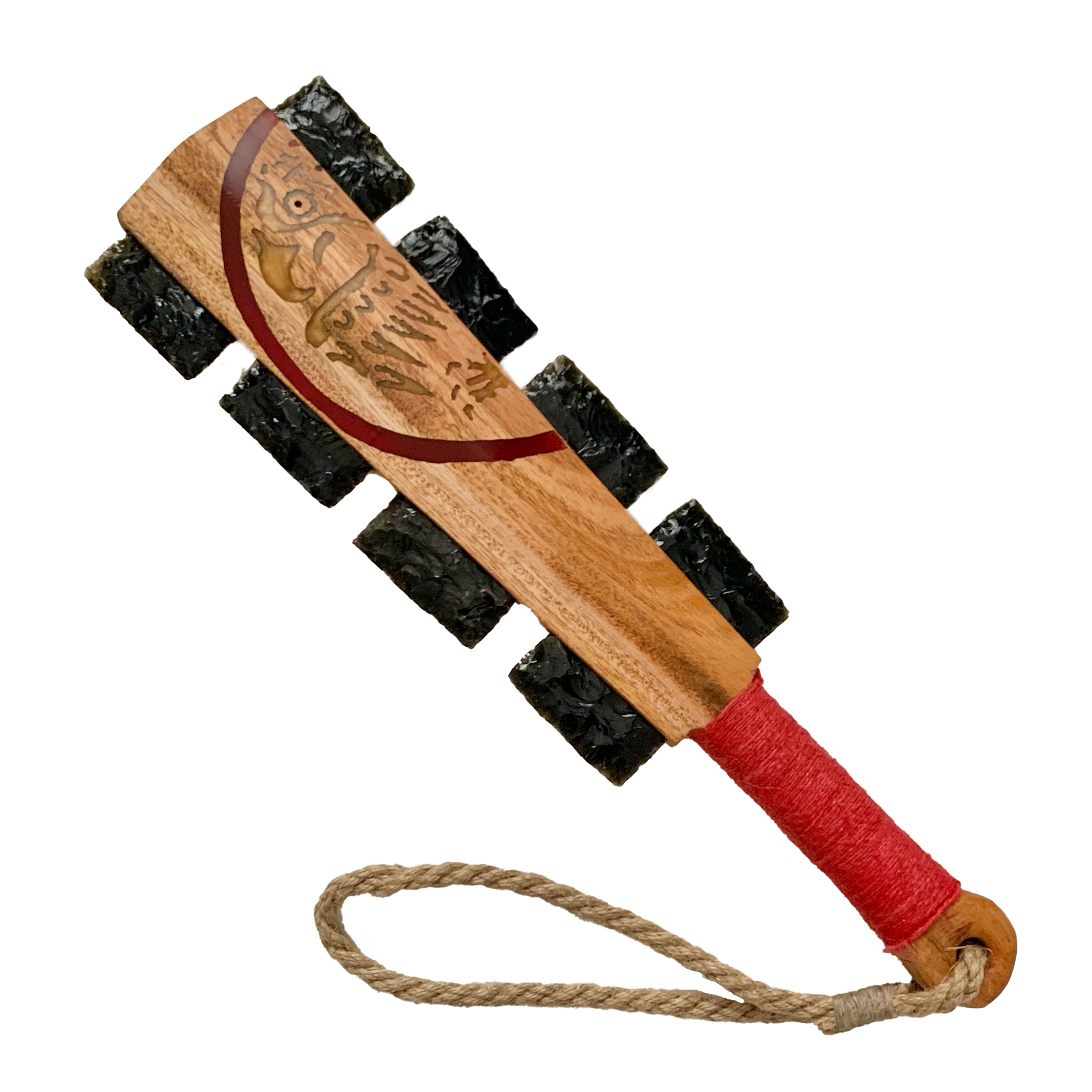 Macuahuitl (Aztec Club) - Eagle - 17"