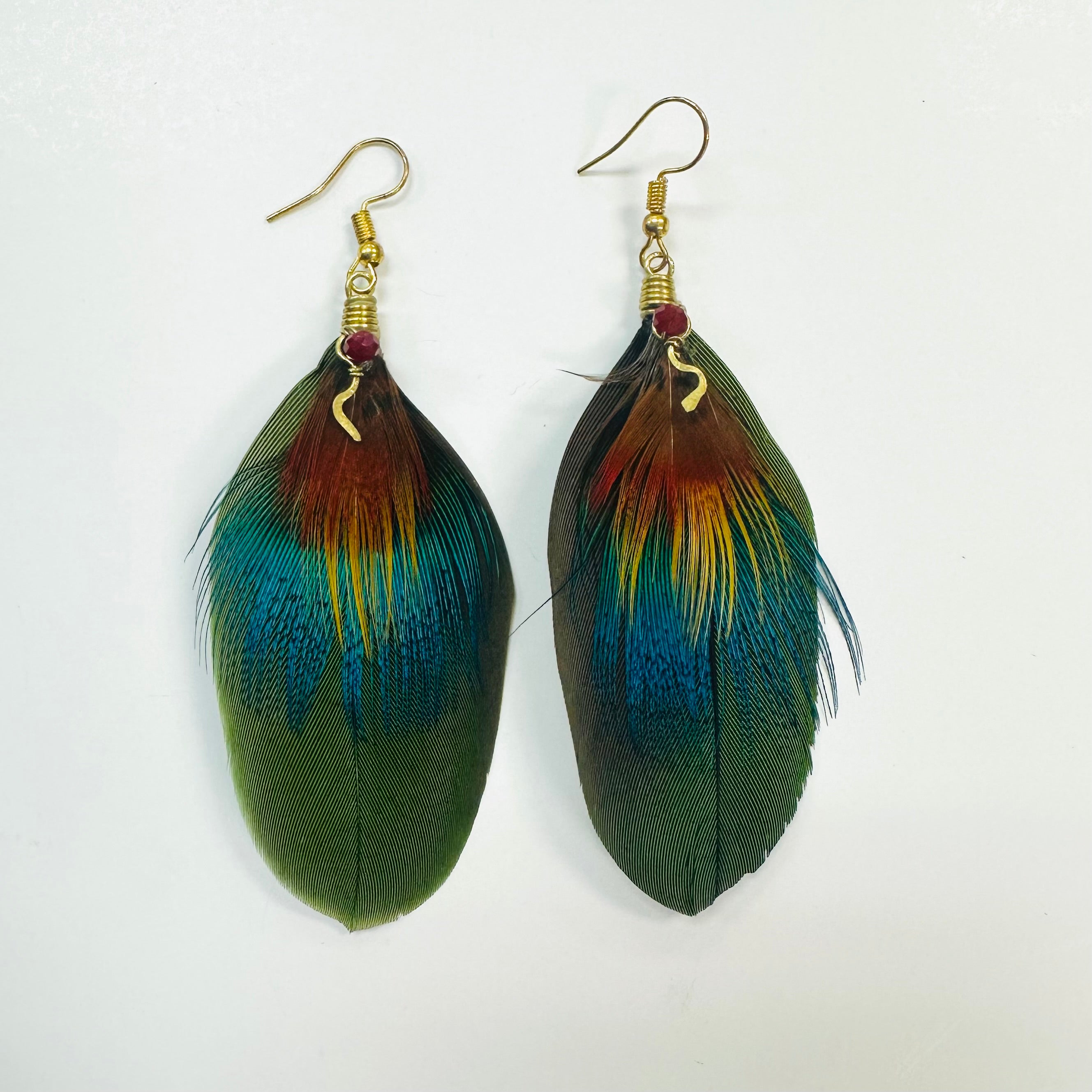 Feather Earrings (Medium) 107