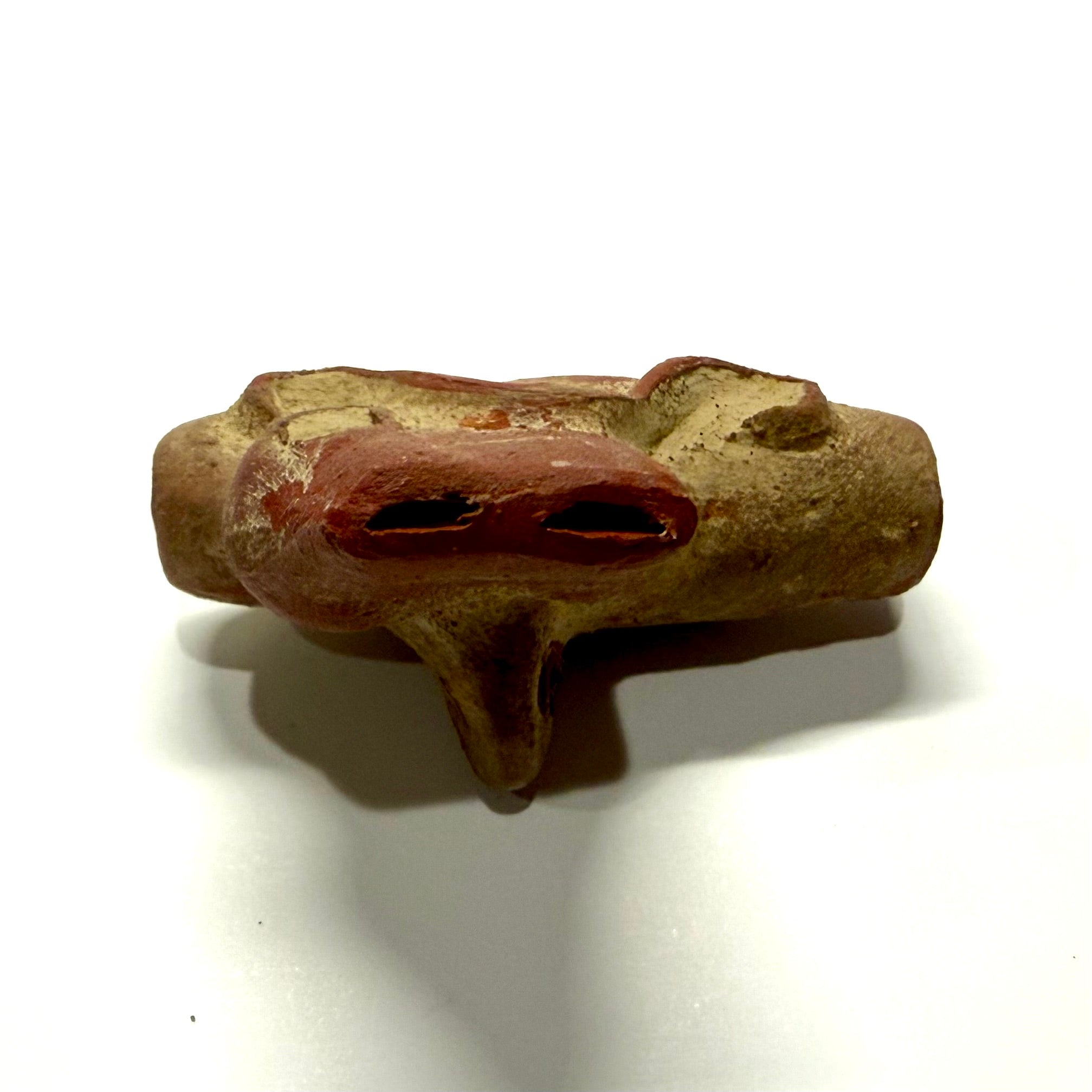 Clay whistle - Aztec Pre-Colombian flute replica