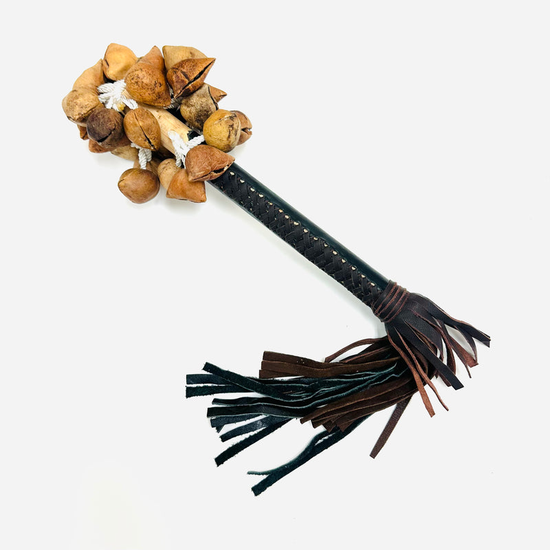 Aztec Dance - Sonaja | Rattle - Ayoyotes - Dark Brown/Black