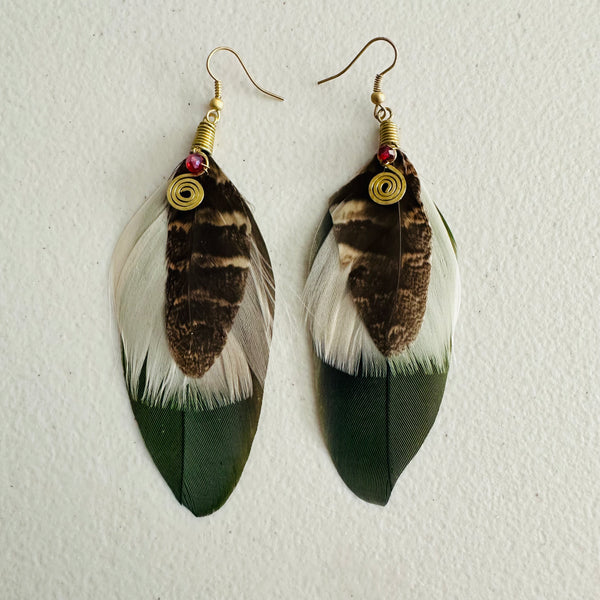 Feather Earrings(Medium) 61