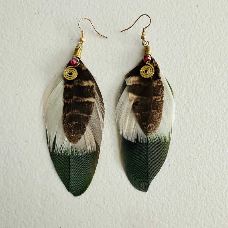 Feather Earrings(Medium) 61