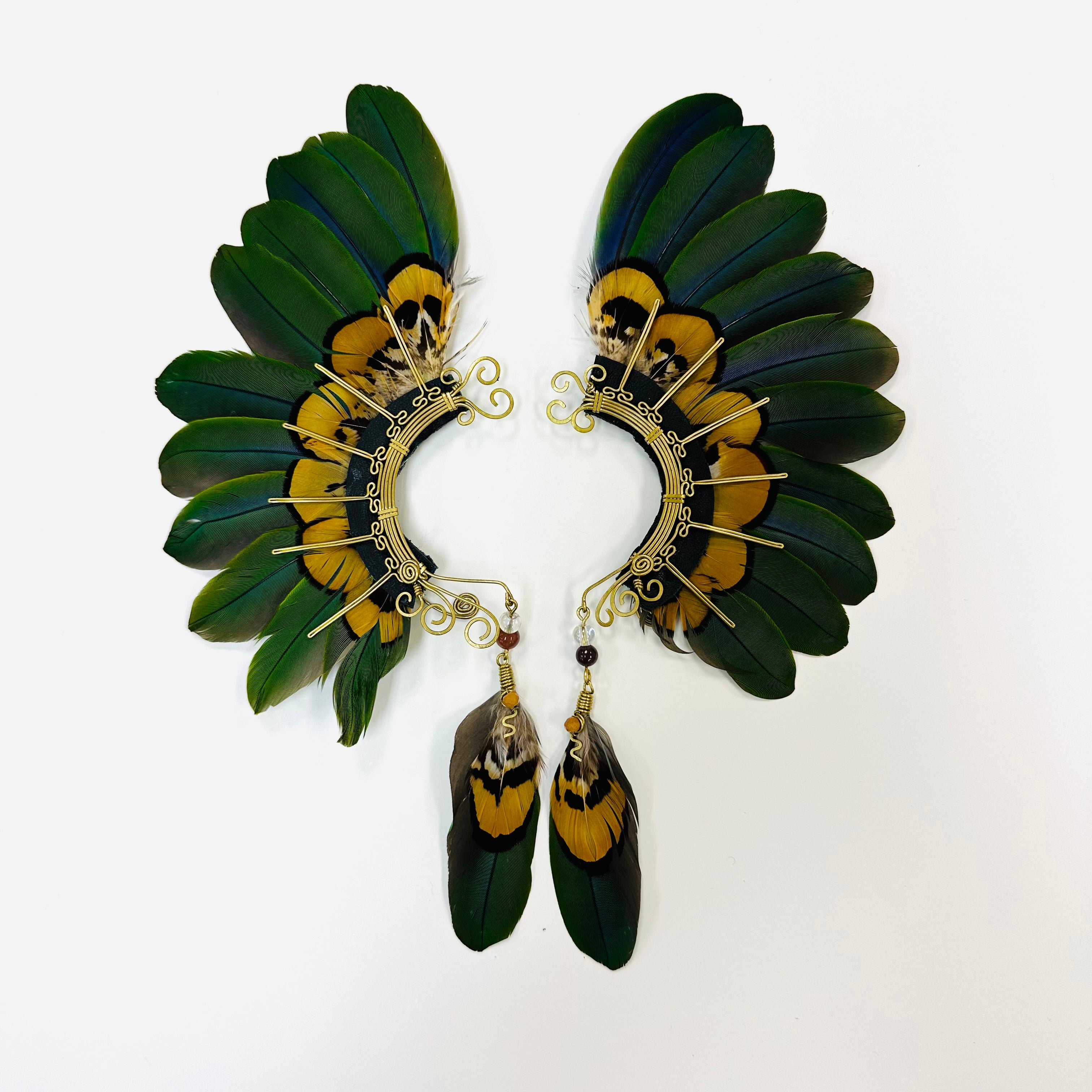 Feather wing cuff Earrings 1048