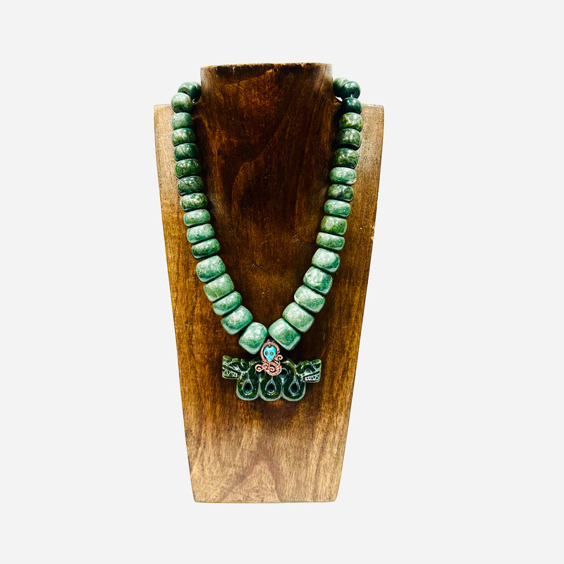 Necklace - Guatamala Jade Quetzalcoatl 58