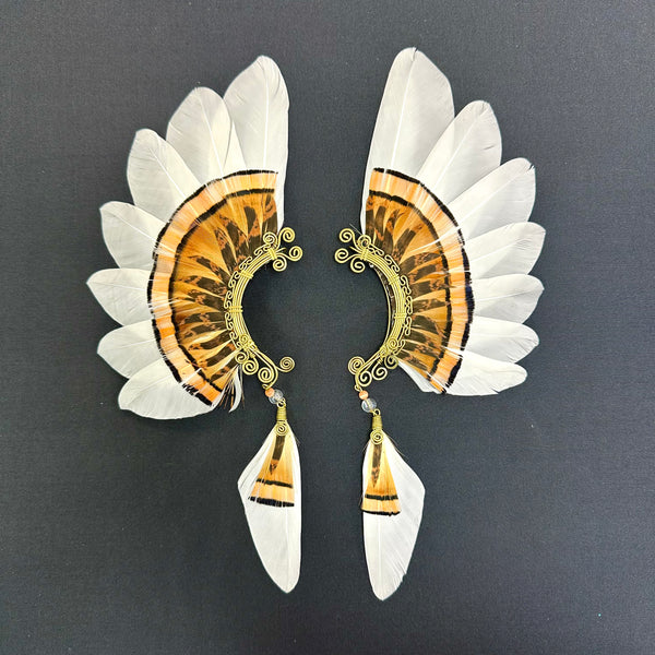 Feather wing cuff Earrings 1107